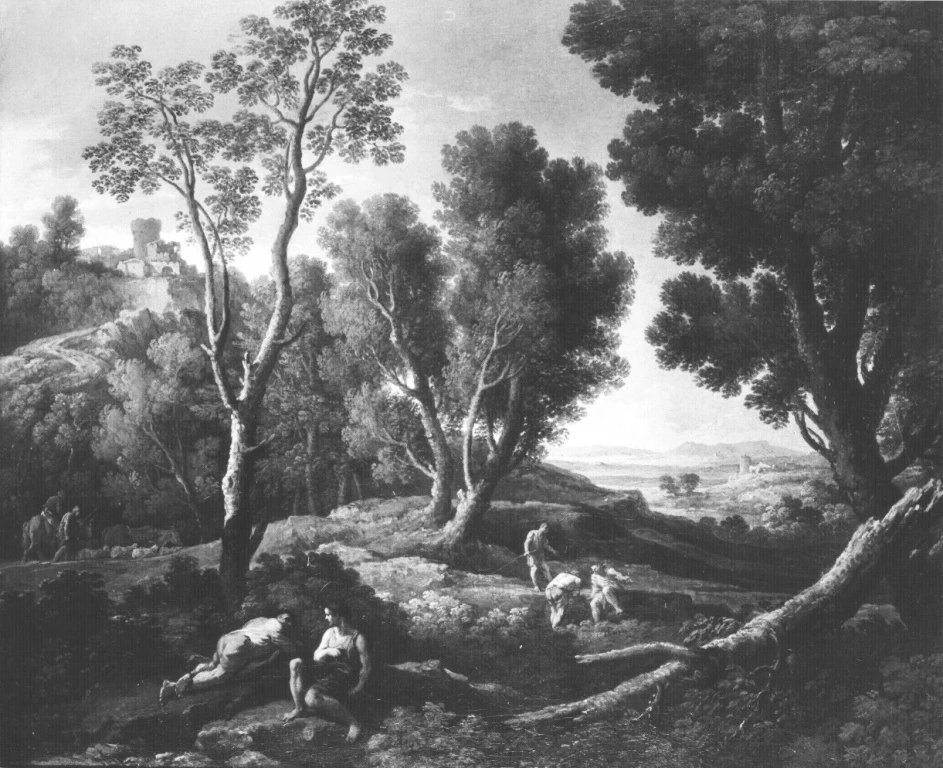 Paesaggio boscoso - Galleria Corsini, Roma